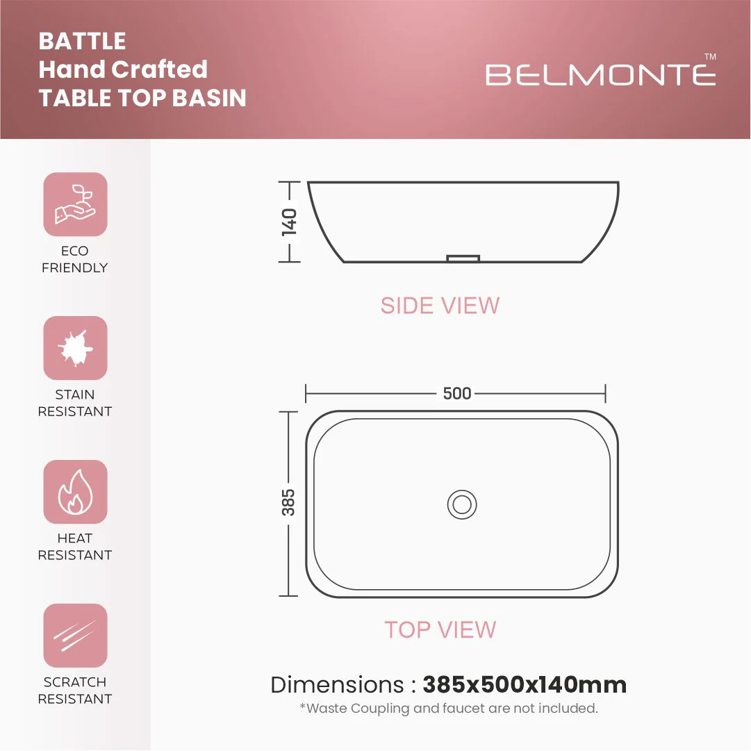 Designer Art Basin (Battle TT MN41) - Image 3