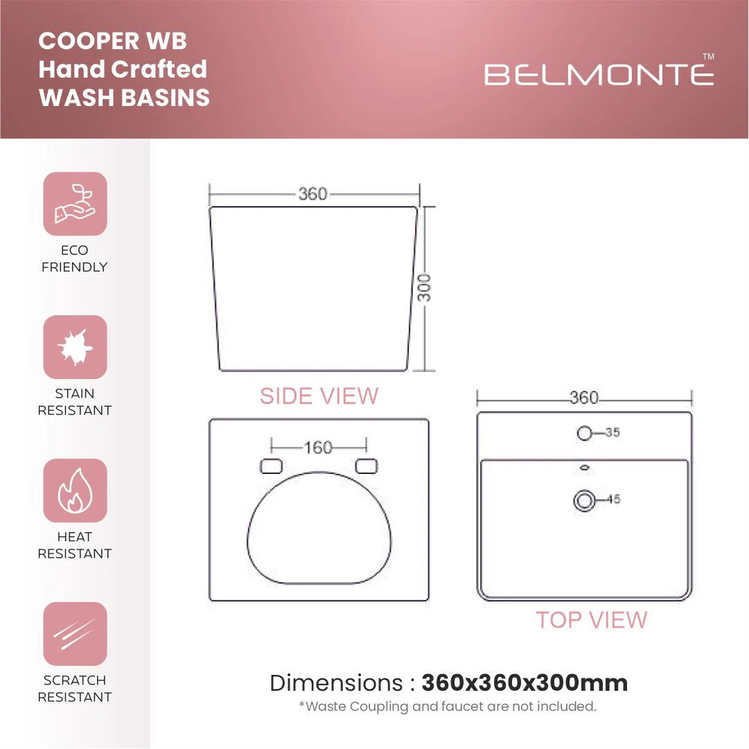 Designer Wash Basin (Cooper WB 41) - Image 3