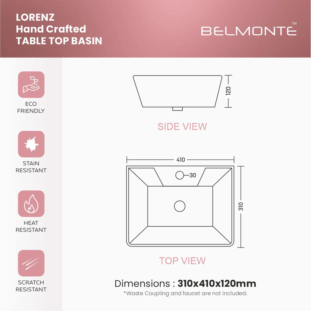 Designer Wash Basin (Lorenz WB MN11) - Image 3